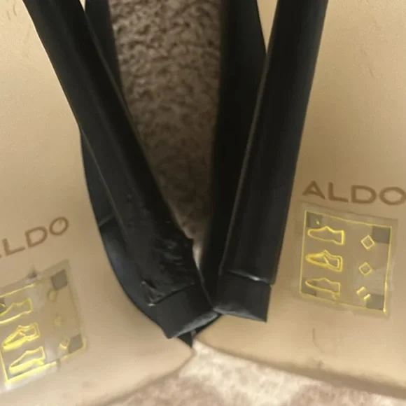 Aldo pillow walk, black stiletto pumps - Picture 2 of 5